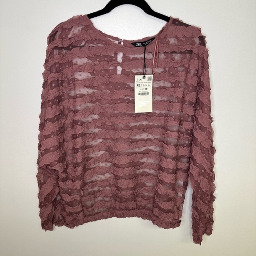 Zara top NWT blouse‎ sz XL